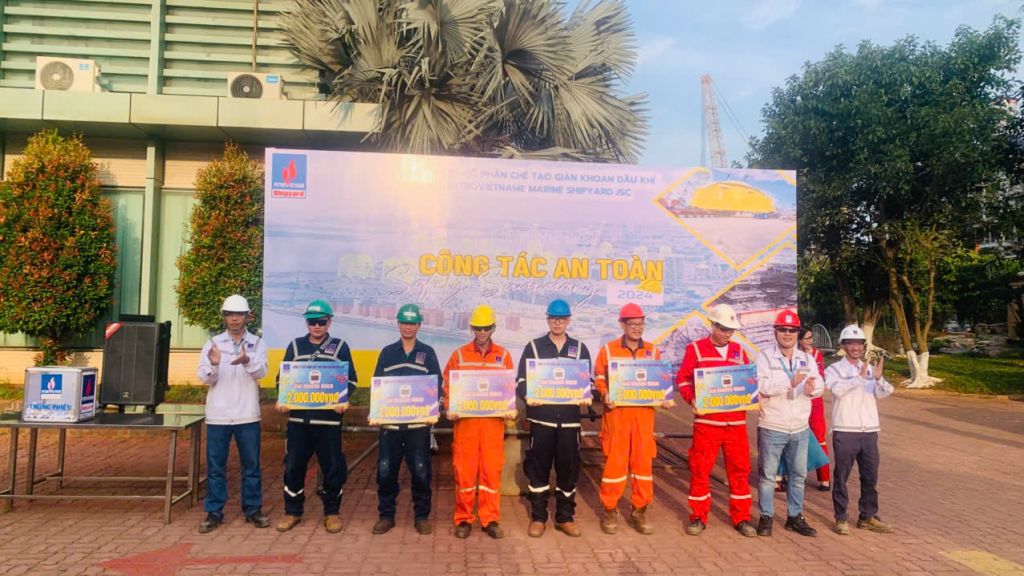 Lễ tổng kết an toàn năm 2024 PV Shipyard