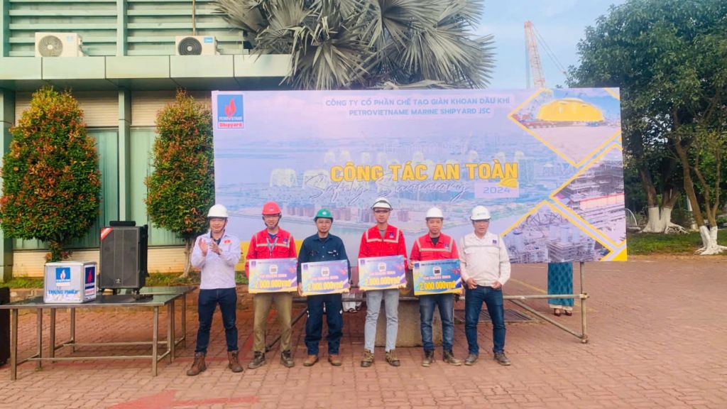 Lễ tổng kết an toàn năm 2024 PV Shipyard