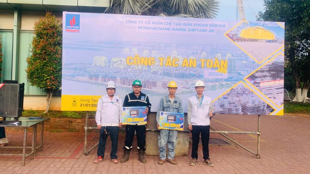 Lễ tổng kết an toàn năm 2024 PV Shipyard