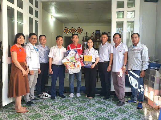 Công đoàn Petrovietnam thăm hỏi người lao động PV Shipyard Tháng Công nhân 2026