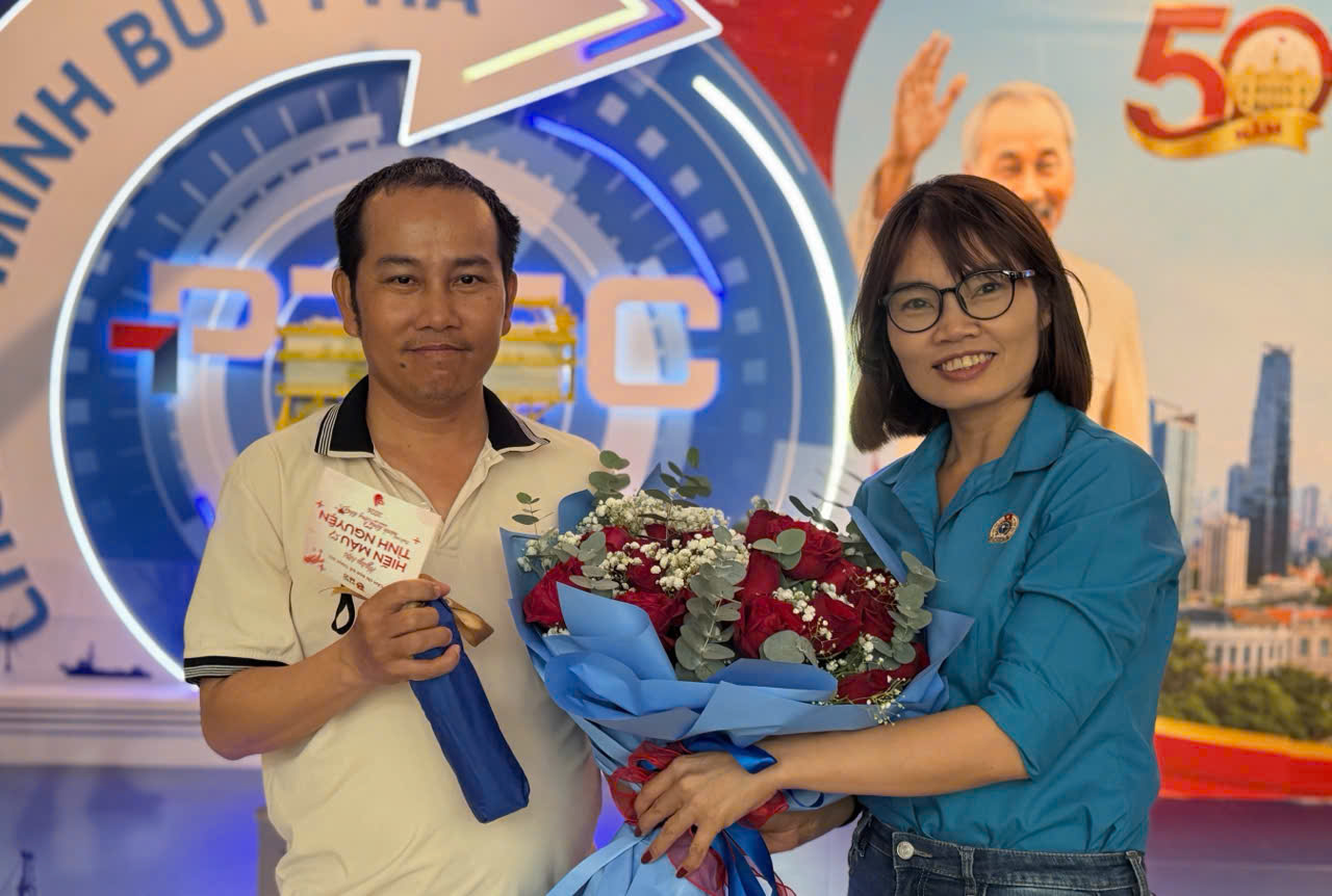Đông đảo người lao động PV Shipyard cùng người thân, bạn bè tích cực hưởng ứng Ngày hội Hiến máu tình nguyện 2026.